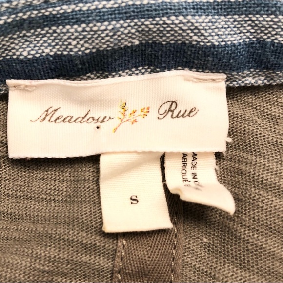 Anthropologie Meadow Rue Cuoco Henley Top Sz S - Picture 8 of 10